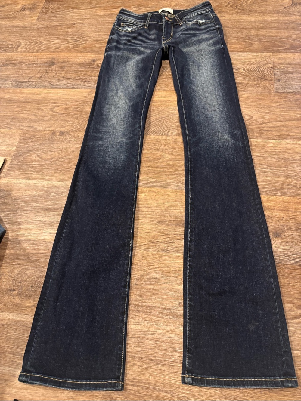 BKE Stella Bootcut Jeans Womens 24XXL 37.5L Dark Wash Extra Long